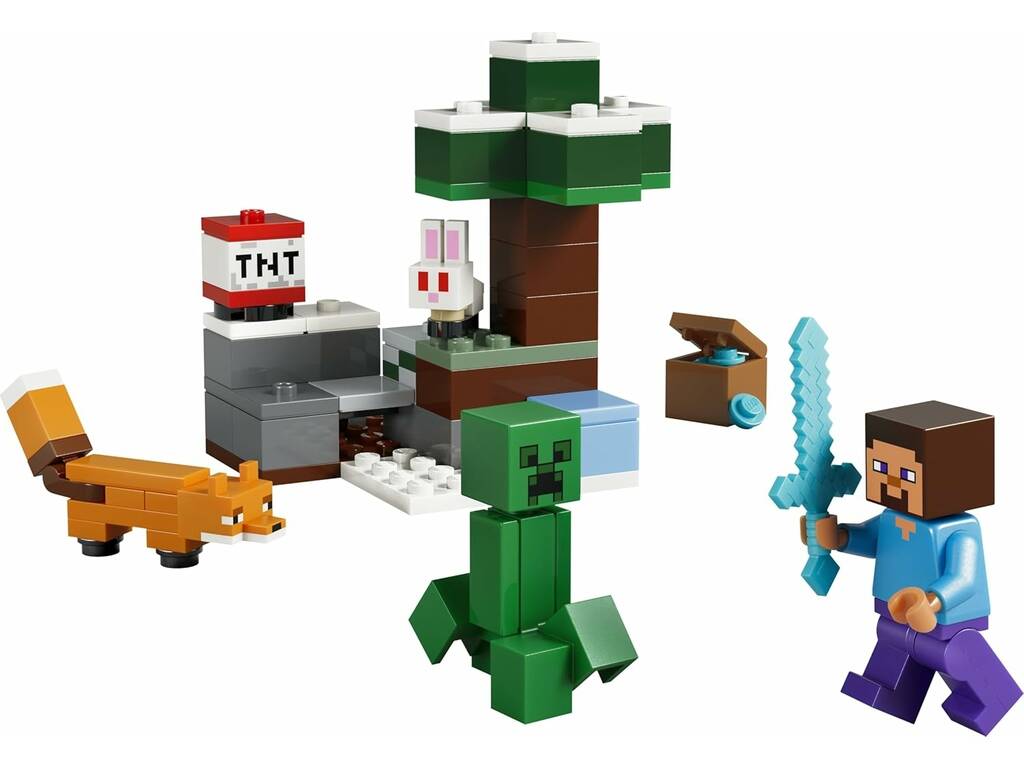 Lego Minecraft L'Avventura di Steve nella Taiga