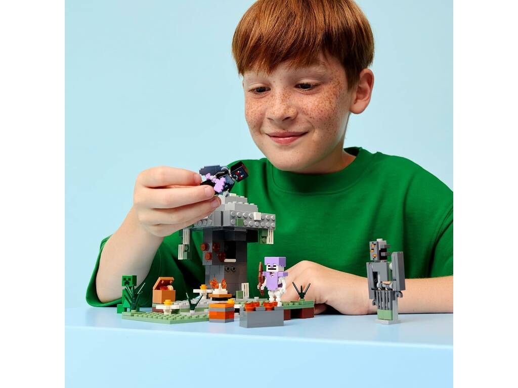 Lego Minecraft Il Giardino Pallido