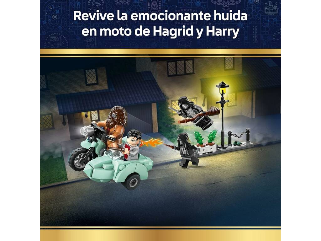 Lego Harry Potter Hagrid e Harry: Fuga da Privet Drive