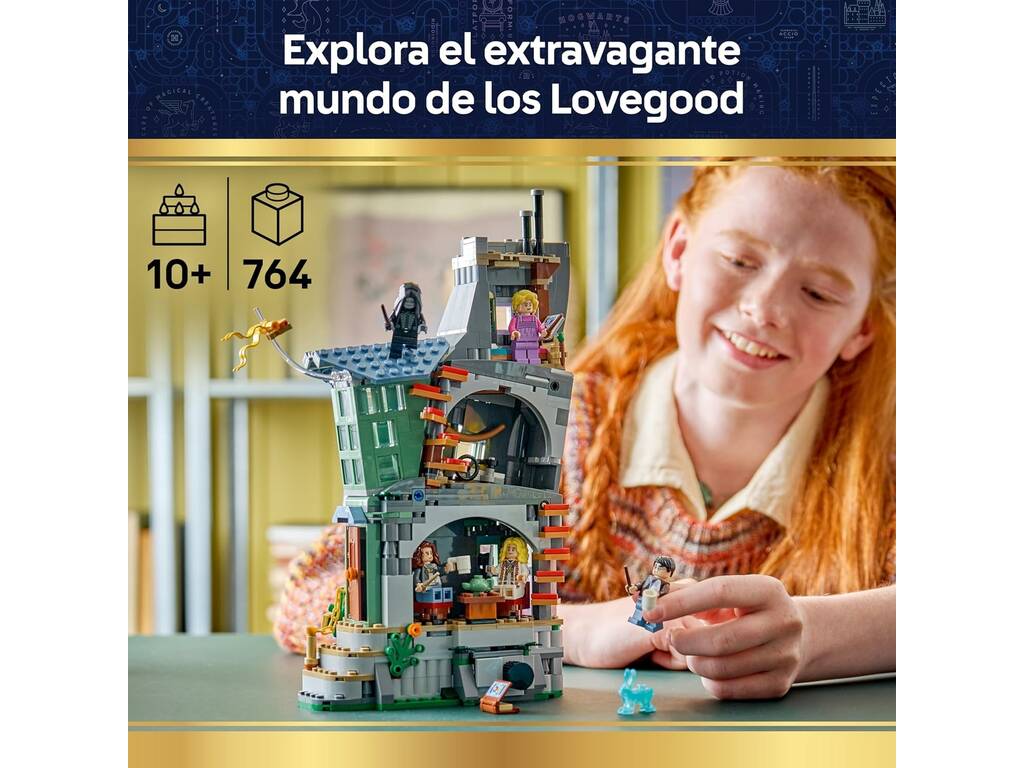 Lego Harry Potter Casa di Luna Lovegood