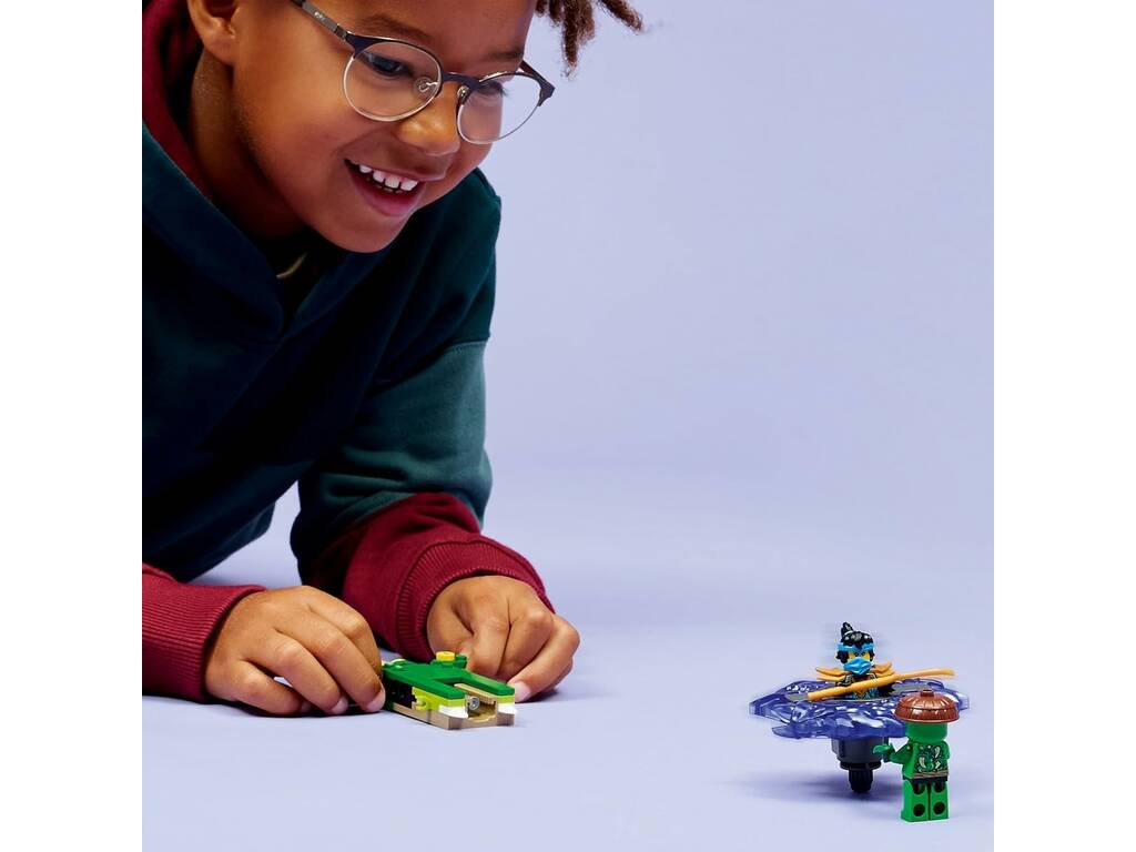 Lego Ninjago Nya vs Mutantenmonster-Spinner