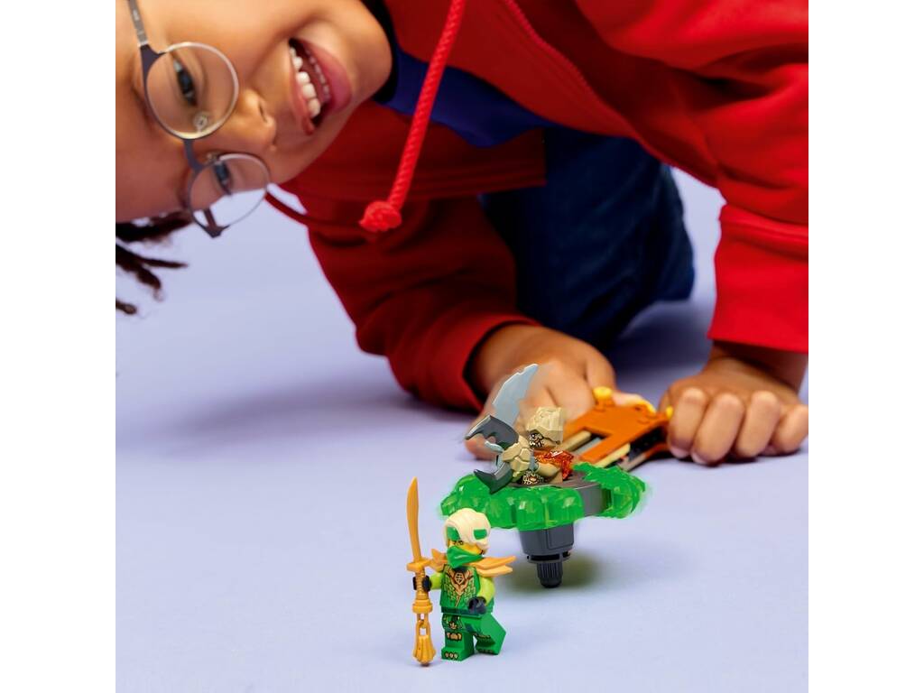 Lego Ninjago Lloyd contro Spinner del mostro della terra