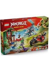 Lego Ninjago Ninja-Fahrzeugschlacht am Baumhaus