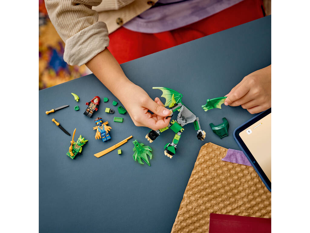 Lego Ninjago Dragons Rising Pack de Combate: Meca Dragón de Lloyd