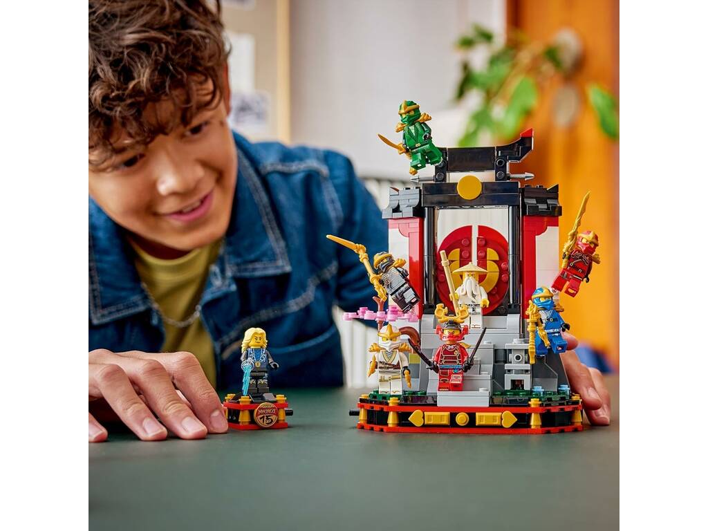 Lego Ninjago Esposizione dei personaggi ninja 15° anniversario