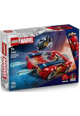 Lego Marvel Spider-Man Car vs Wolverine Venomisé