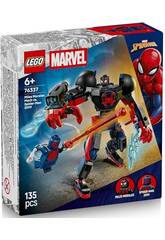 Lego Marvel Armadura Robótica de Miles Morales vs Spiderman 2099
