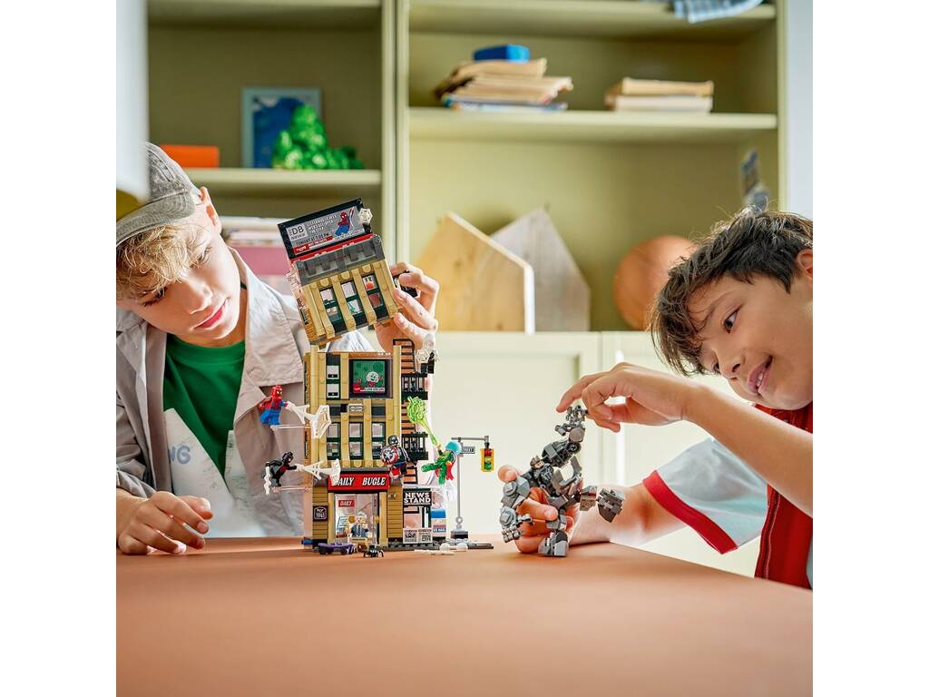 Lego Marvel Spiderman vs Mysterio: Il Daily Bugle