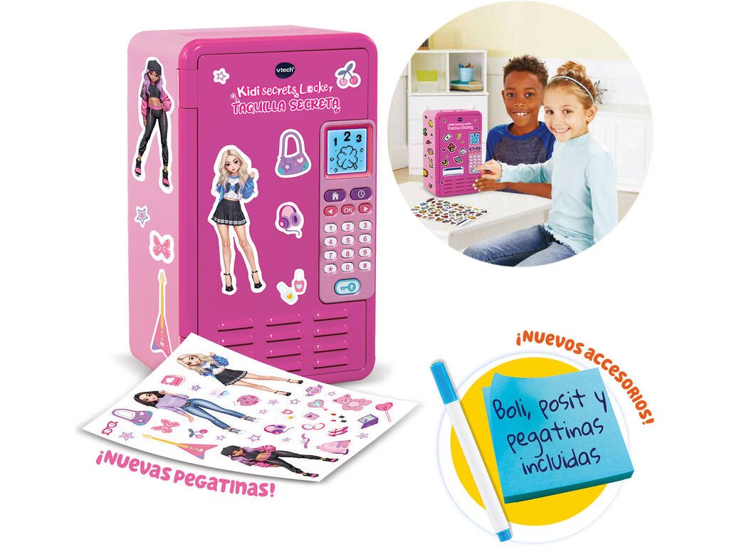 KidiSecrets Locker Taquilla Secreta Fucsia y Rosa