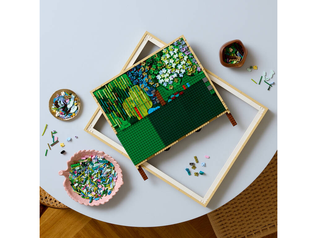 Lego Art Claude Monet: Puente Sobre Estanque de Nenúfares