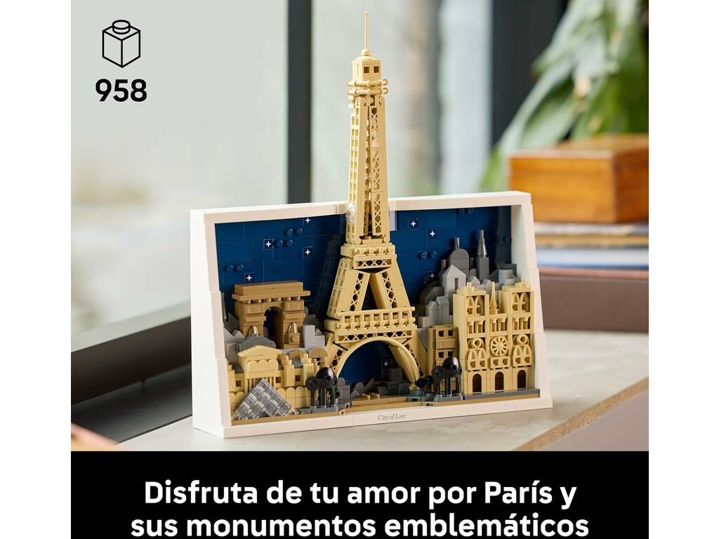 Lego Architecture Parigi: Città dell'amore