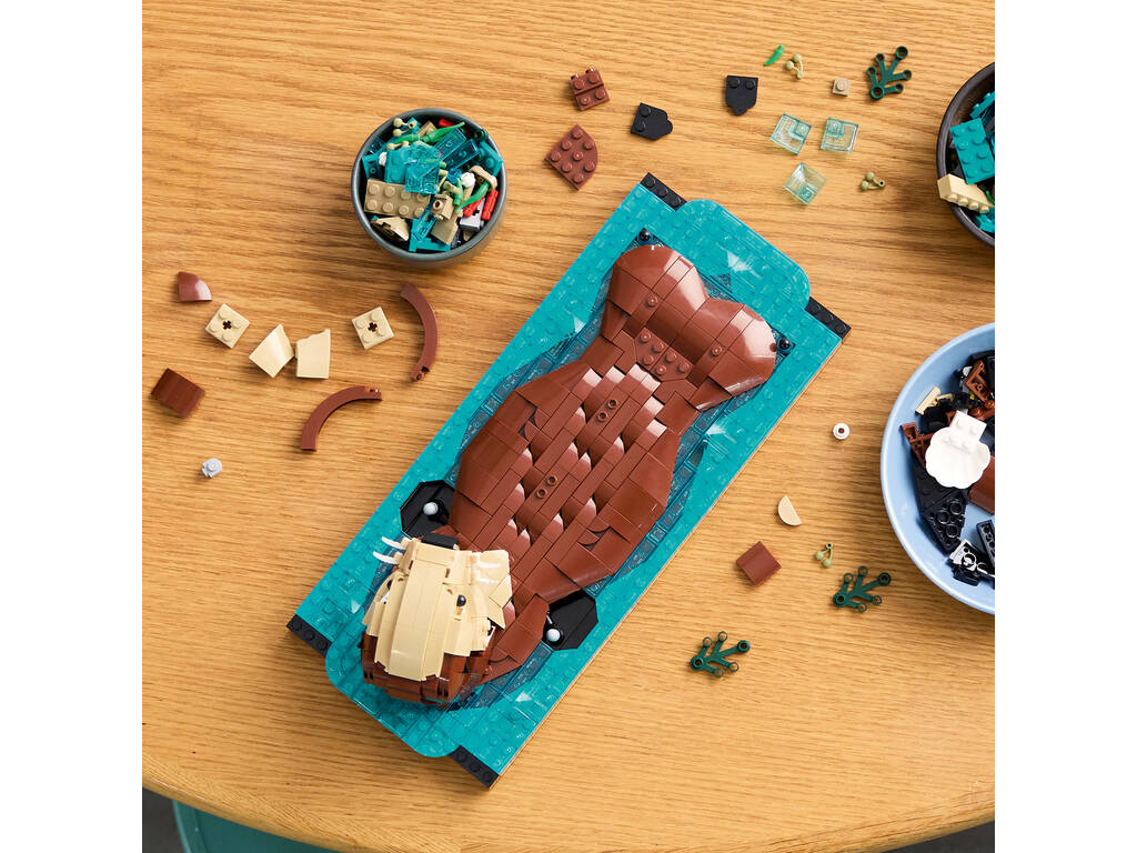 Lego Ideas Nutrias Marinas a Flote