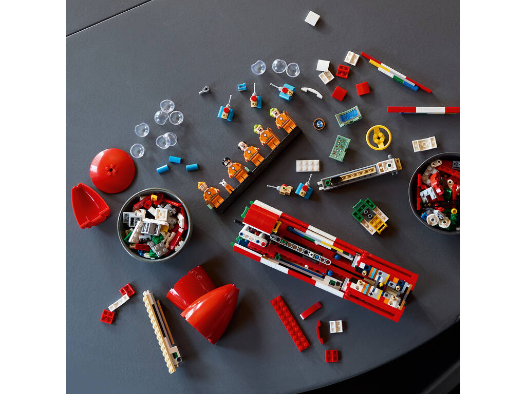 Lego Ideas Cohete Lunar de Tintin