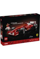 Lego Icons Ferrari F2004 y Michael Schumacher