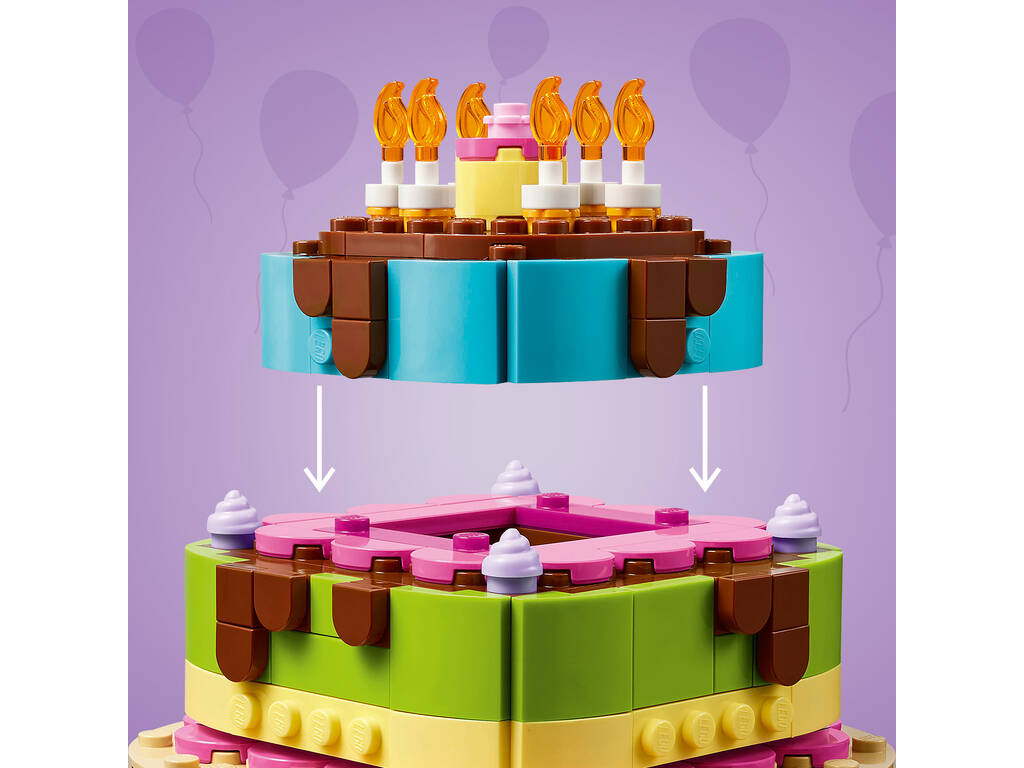 Lego Pastel de Fiesta de Cumpleaños