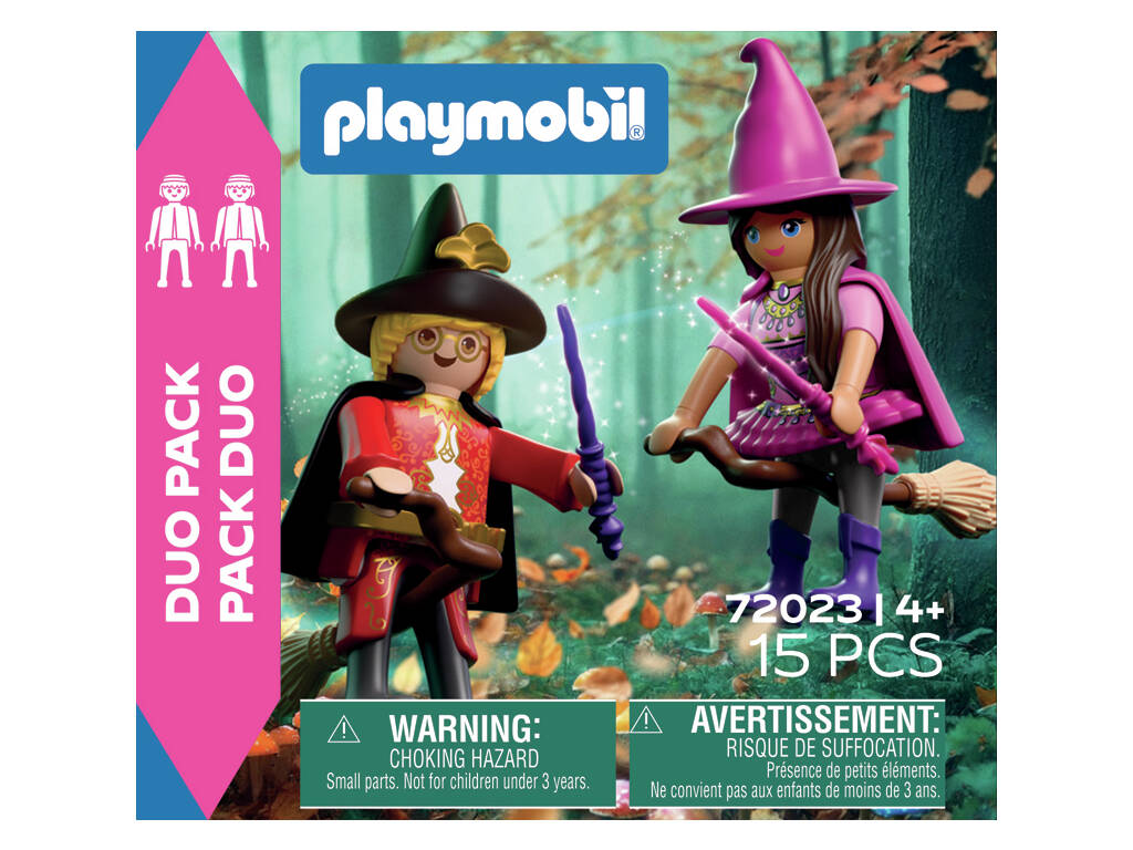Playmobil Duopack Hexe und Zauberer