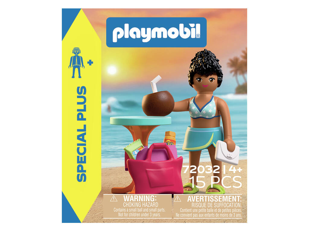 Playmobil Special Plus Figura Rapariga de Férias com Acessórios
