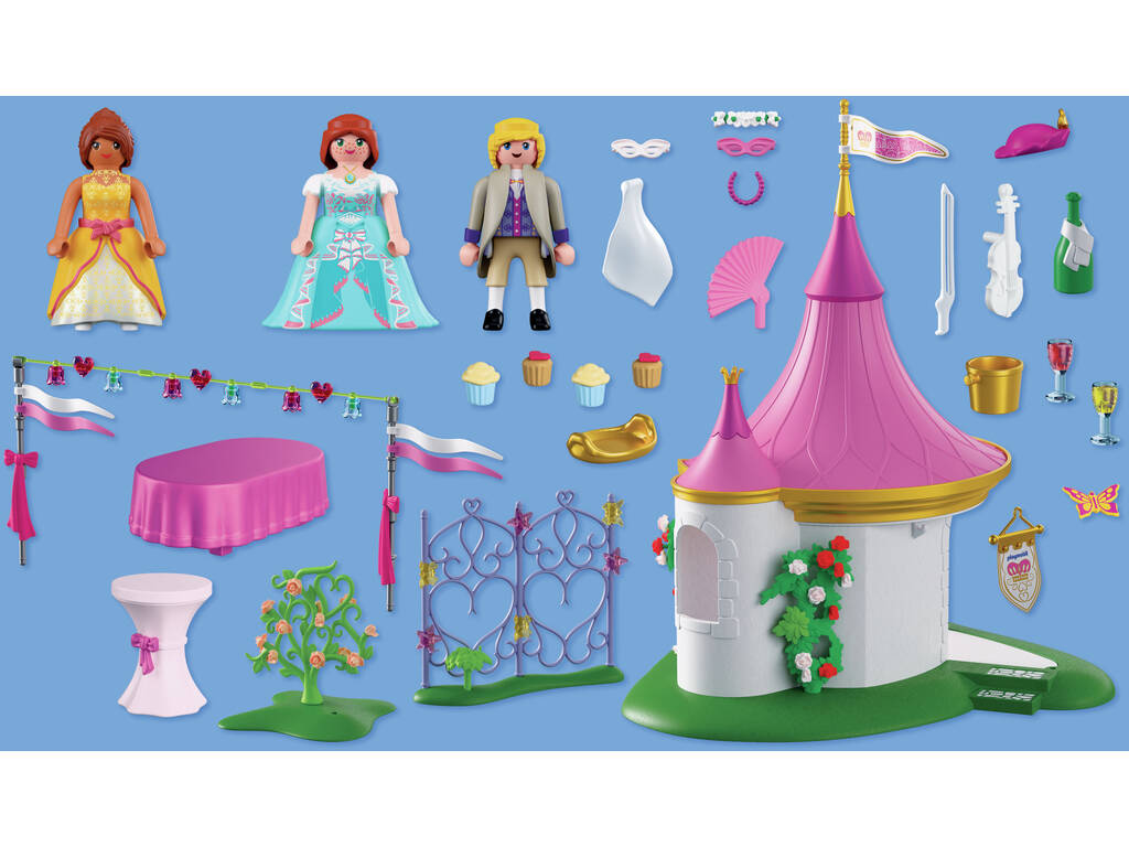 Playmobil Princesse Bal masqué au pavillon