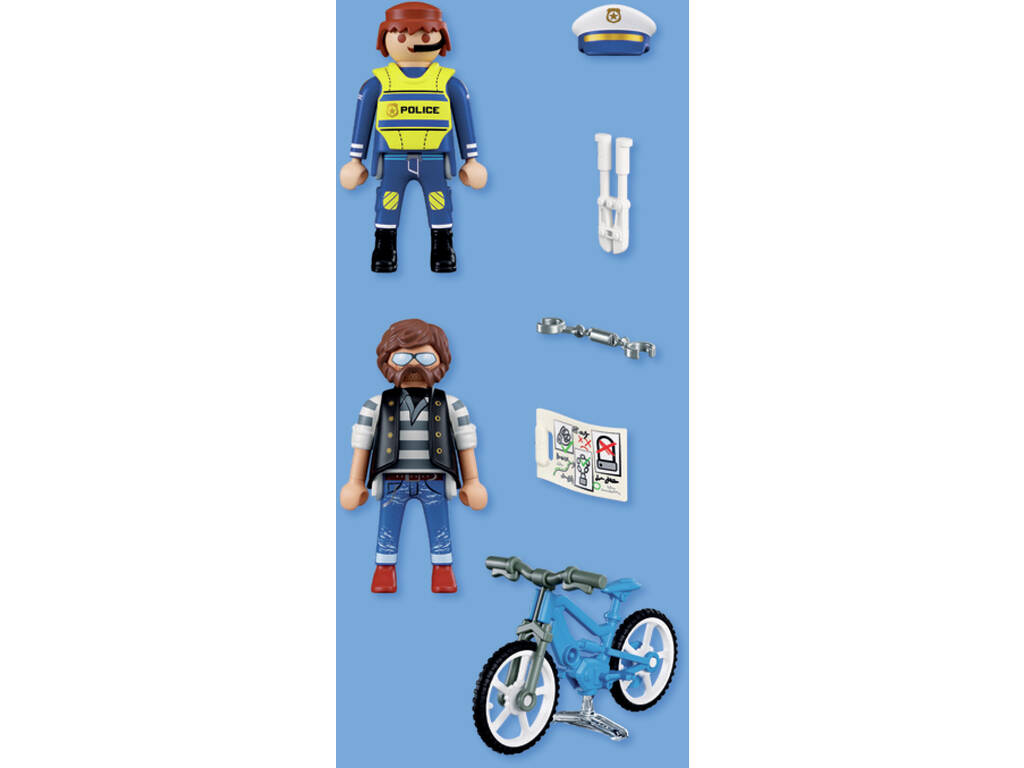 Playmobil City Action Robo de Bicicleta