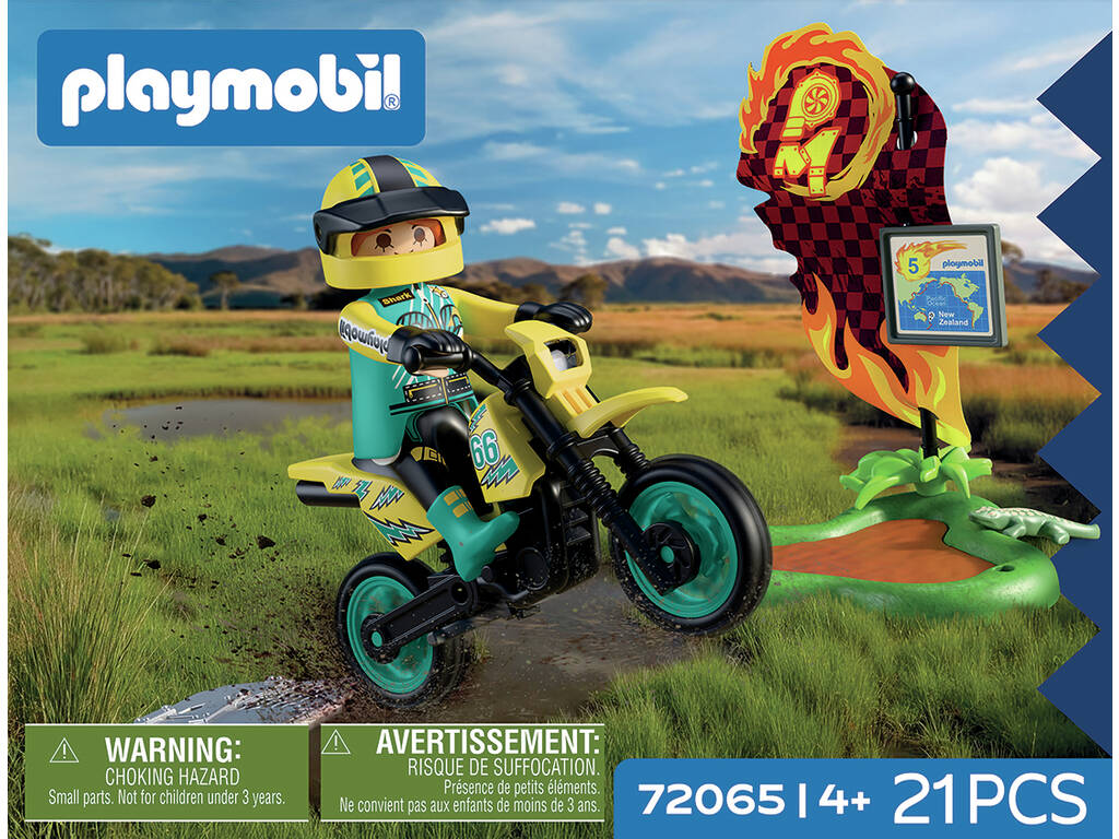 Playmobil Moto da fuoristrada