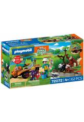 Playmobil Zoo Cuidador de Zoo con Vehículo