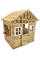 Maisonnette en bois Lollipop XL Naturel 162 x 145 x 151 cm Masgames MA800549