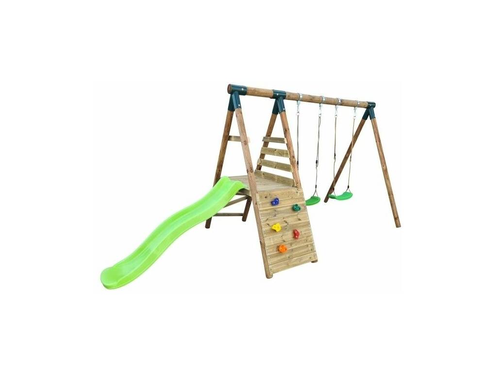 Parc pour enfants Tibet M avec toboggan 198 x 396 x 174 cm Masgames MA700098