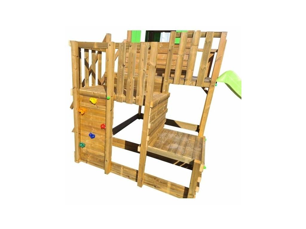 Parque Infantil Siracusa XL com Baloiço Duplo de 304x578x486,5 cm Masgames MA700442X