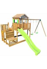 Aire de jeux Siracusa XL avec balançoire double 304 x 578 x 486,5 cm Masgames MA700442X