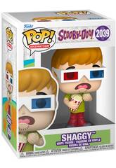 Funko Pop Animation Scooby-Doo Figura Shaggy con Gafas y Palomitas