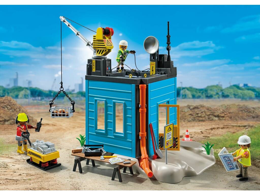 Playmobil Action Heroes Promo Pack Construcción