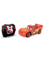 Disney Pixar Cars Vehículo Radio Control Rayo McQueen Turbo Racer 1:24