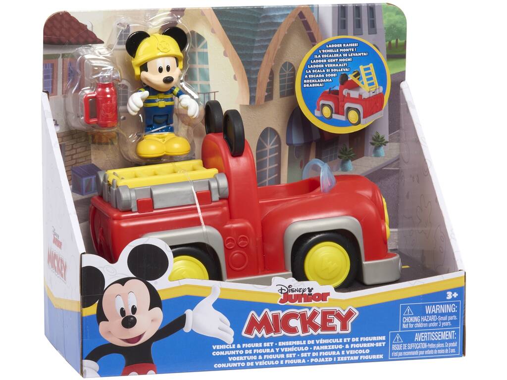 Disney Junior Mickey Figura con veicolo e accessorio