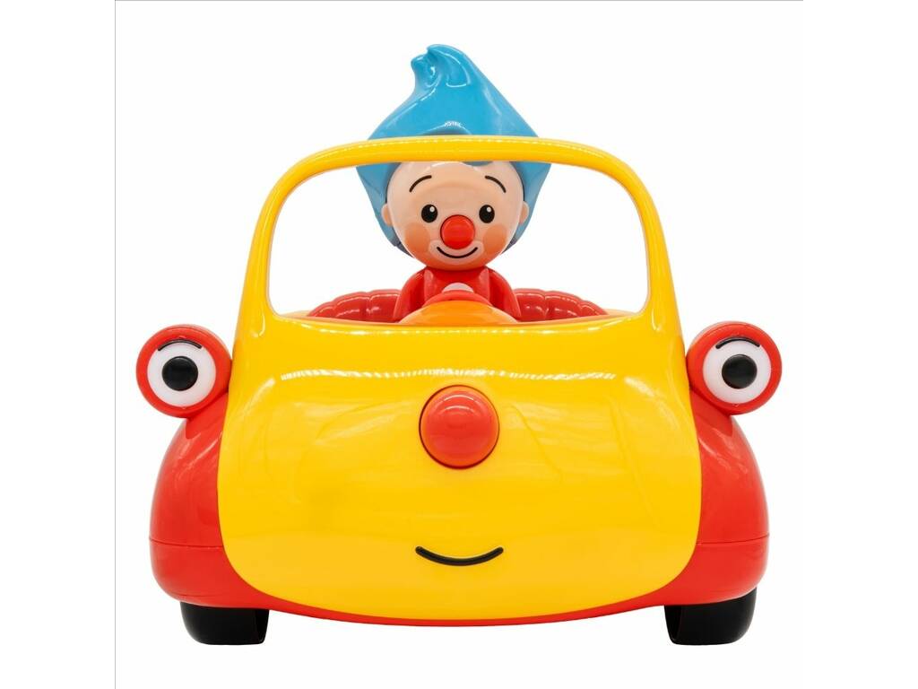 Plim Plim Vehículo Interactivo Tuni Push and Go de 20 cm con Figura