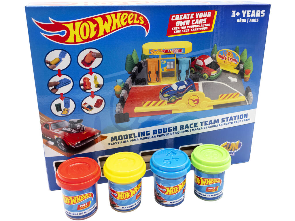 Hot Wheels Pâte à modeler Kit d'équipement