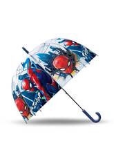 Marvel Spiderman Paraguas Manual de Campana Infantil de 46 cm
