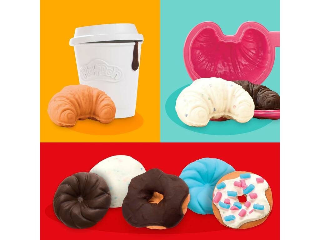 PlayDoh Mi Tienda de Dónuts con Plastilina y Moldes