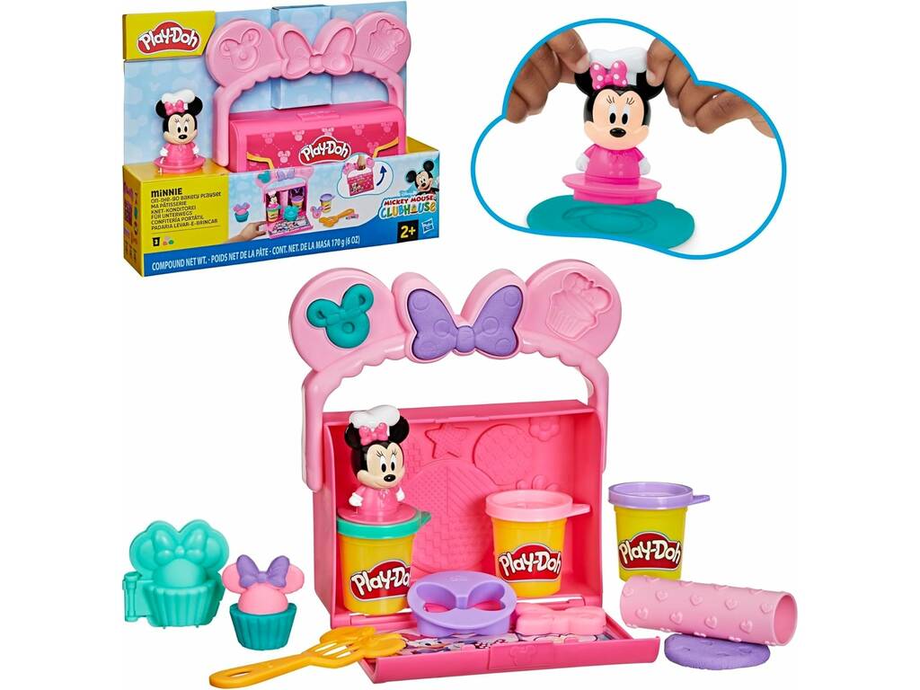 PlayDoh Disney Jr. Mickey Mouse ClubHouse Mallette avec Pâte à modeler et accessoires