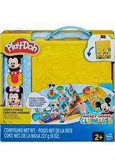 Play-Doh Disney Jr. Mickey Mouse Clubhouse un coffret pour créer une histoire avec de la pâte à modeler et des accessoires