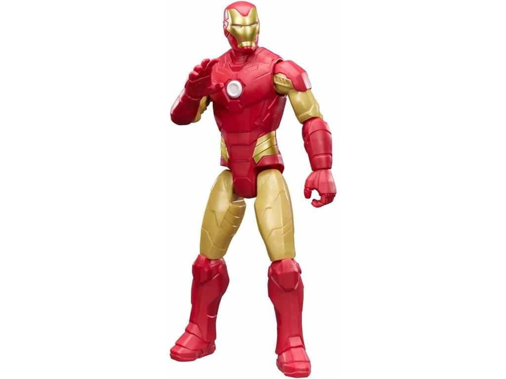 Marvel Avengers Titan Series Bewegliche Iron Man Figur 29 cm