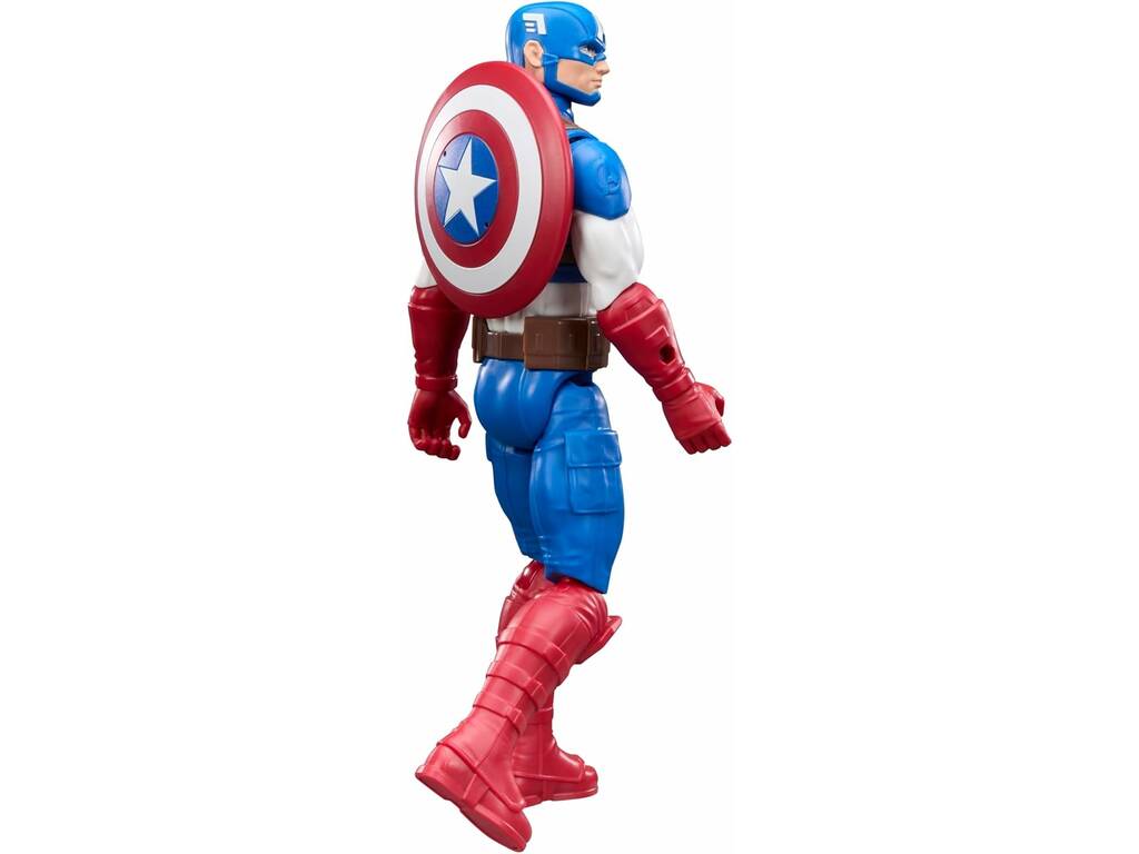 Marvel Avengers Titan Series Bewegliche Captain America Figur 29 cm