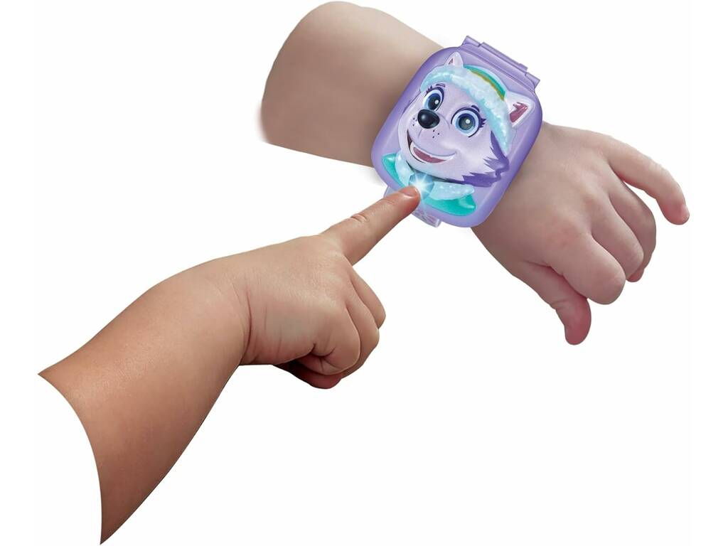 Montre éducative La Patouille Everest avec lumières et sons