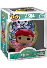 Funko Pop Deluxe La Sirenetta Figura Ariel con vetrata