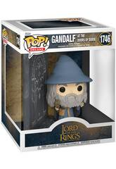 Funko Pop Deluxe Il Signore degli Anelli Figura Gandalf alle Porte di Durin