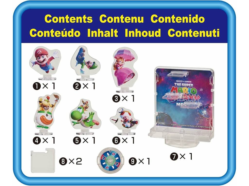 Super Mario Juego Bros. Movie 2 Balancing Galaxy Stage