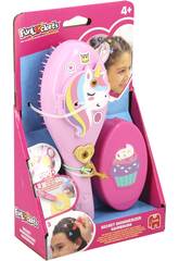 FunLockets Escova de Cabelo Secreta com Aplicador de Brilhos
