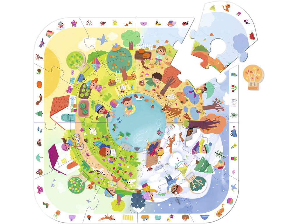 Puzzle XXL Les saisons 29 pièces