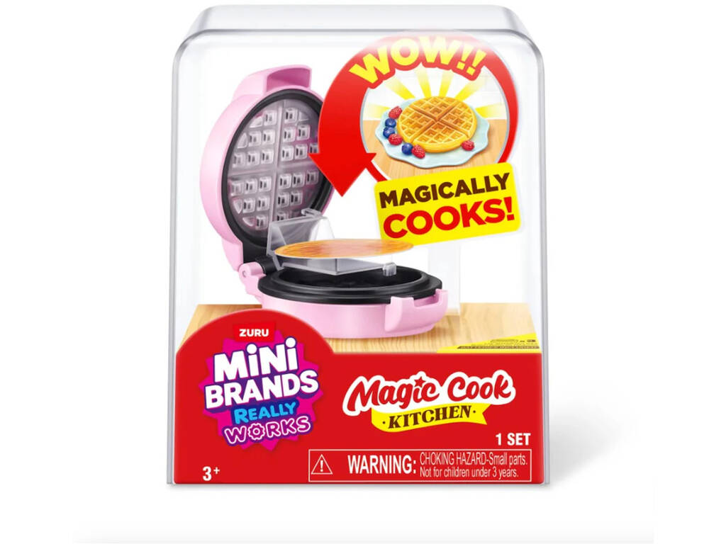  Zuru Mini Brands Really Works Magic Cook Aparelho de cozinha com acessórios Série 1 