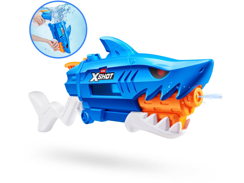 Zuru X-Shot Lance-eau Fast-Fill Shark Attack
