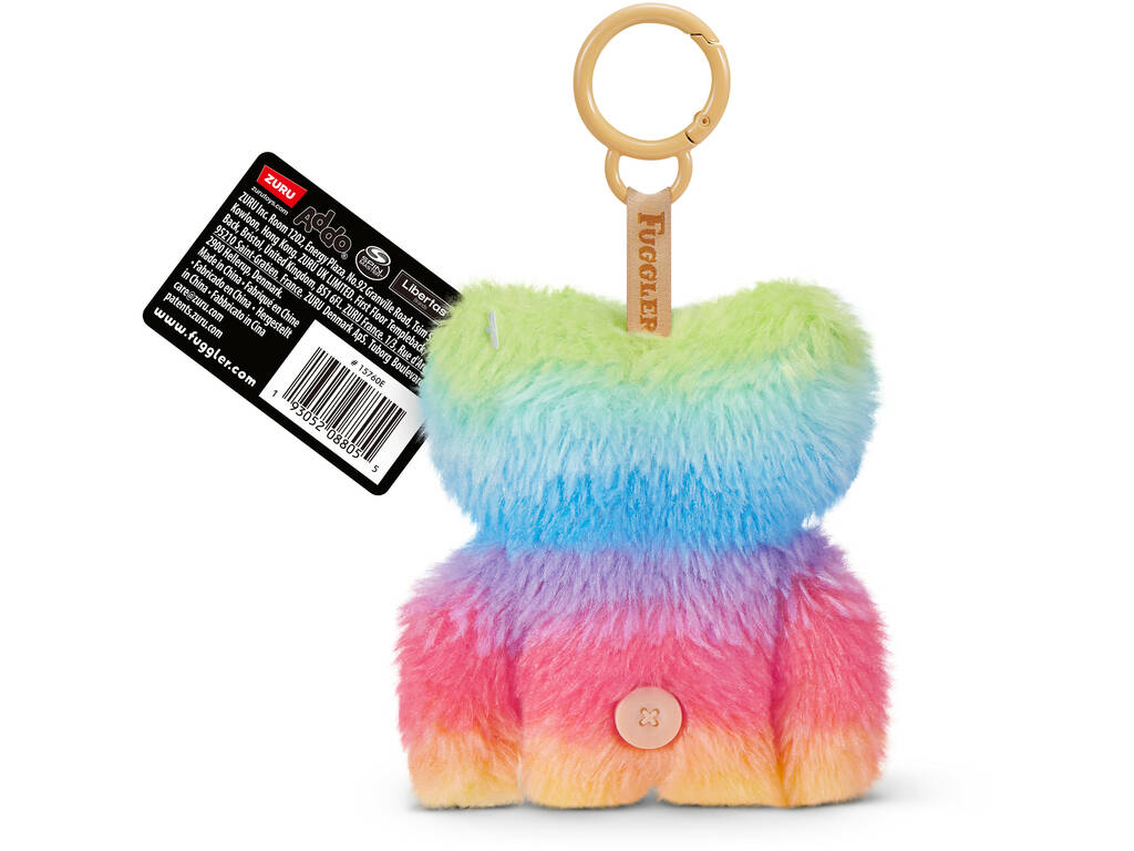 Zuru Fuggler Portachiavi di peluche da 12 cm